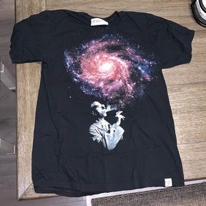 Imaginary foundation t-shirt size large galaxy